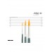 KCK GOLDEN NYLON BRUSH SET - ROUND - BR A100S