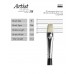 KCK ARTIST BRISTLE FLAT LONG HANDLE BRUSH - BR 111F #8
