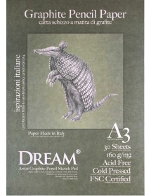 DREAM© Graphite Pencil Paper - GCP160A3-30