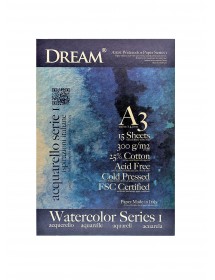 DREAM© Watercolour Paper Series 1 - WCP300A3-15