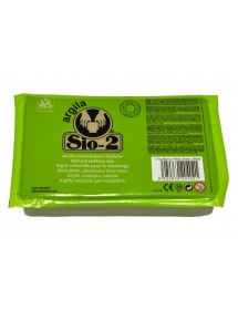 SIO-2 ARGILA NATURAL POTTERY CLAY 1.5KG - WHITE