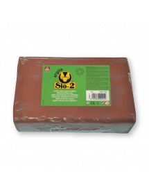 SIO-2 ARGILA NATURAL POTTERY CLAY 5KG - RED